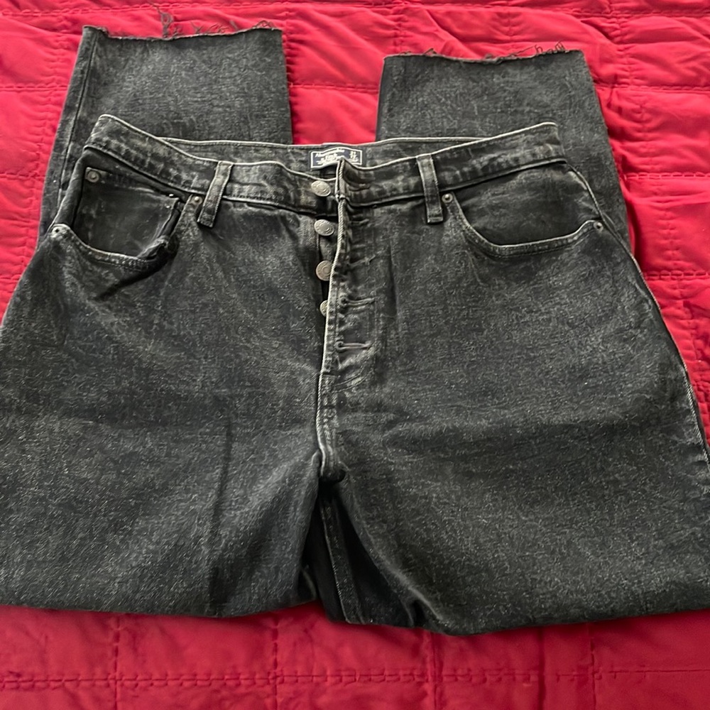 Black Abercrombie and Fitch jeans
